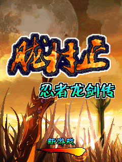 陇村正-忍者龙剑传 封面