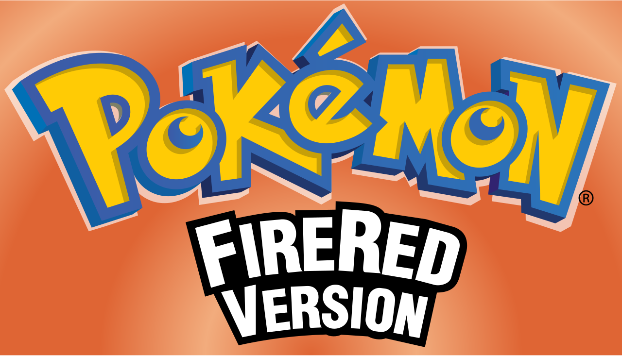 Pokémon FireRed 游戏 Logo